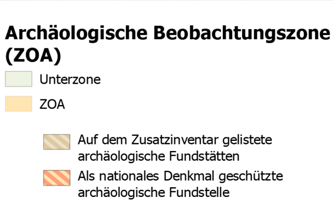Archäologische Beobachtungszone (ZOA)