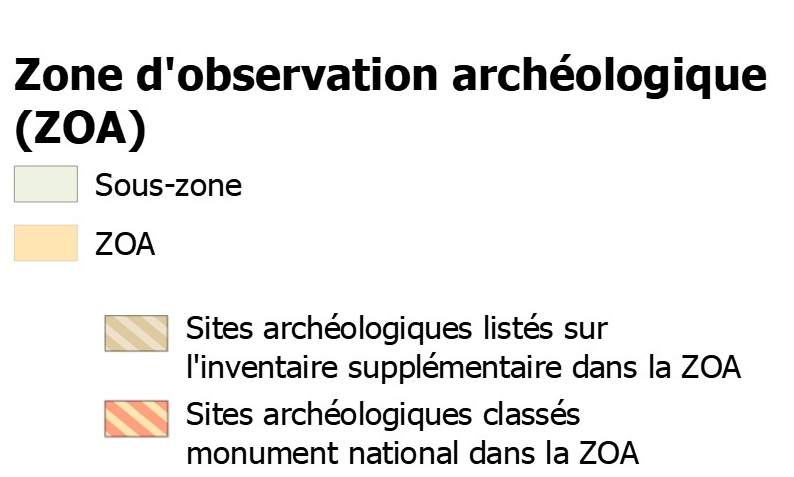 Zone d'observation archéologique (ZOA)
